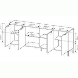 Фото Комод Ларс / Lars 4D/203