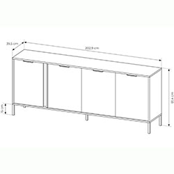 Фото Комод Ларс / Lars 4D/203
