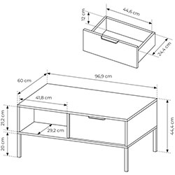 Фото Стіл журнальний Ларс / Lars 97
