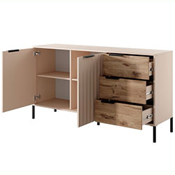 Фото Комод Рейв / Rave 2D3S/153 Беж + Вікінг