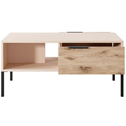 Фото Стіл журнальний Рейв / Rave 97 Беж + Вікінг