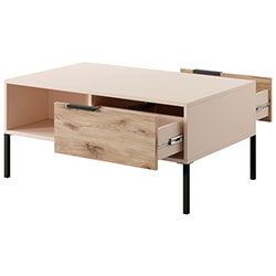 Фото Стіл журнальний Рейв / Rave 97 Беж + Вікінг