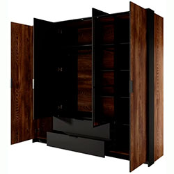 Фото Шафа для одягу Мілтон / Milton 4D2S/220