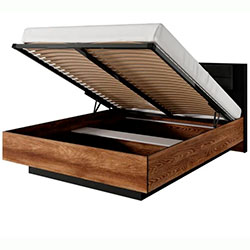 Фото Ліжко Мілтон / Milton 160х200 з м’яким узголів’ям