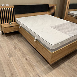 Фото Ліжко Таллі / Tally 160х200 з м’яким узголів’ям