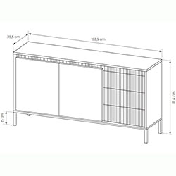 Фото Комод Сенсо / Senso 2D3S/153 Беж