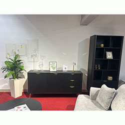 Фото Стелаж Ланте / Lante 2S7 Чорний