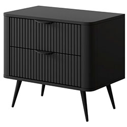 Тумба приліжкова Ланте / Lante 2S Чорний