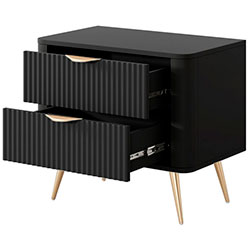 Фото Тумба приліжкова Ланте / Lante 2S Чорний