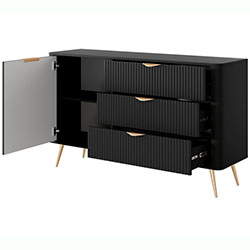 Фото Комод Ланте / Lante 1D3S/138 Чорний