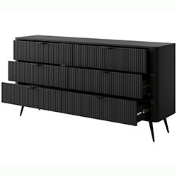 Фото Комод Ланте / Lante 6S/163 Чорний