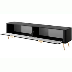 Фото Тумба під телевізор Ланте / Lante 2D/200 Чорний