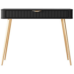 Фото Стіл туалетний Ланте / Lante 1S/100 Чорний