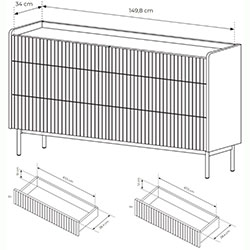 Фото Комод Левел / Level 6S/153