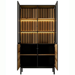 Фото Вітрина висока з підсвічуванням Ланг / Lang 4D2W/100