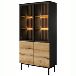 Фото Вітрина висока з підсвічуванням Ланг / Lang 4D2W/100