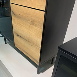 Фото Вітрина низька з підсвічуванням Ланг / Lang 3D1W/100