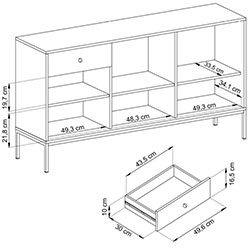 Фото Комод Моно / Mono 3Д3Ш MKSZ154