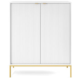 Комод високий Нова / Nova 2Д K104 Білий