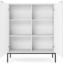 Фото Комод високий Нова / Nova 2Д K104 Білий