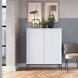 Фото Комод високий Нова / Nova 2Д K104 Білий