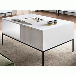 Фото Стіл журнальний Нова / Nova 2Ш L104 Білий