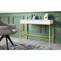 Фото Стіл туалетний Нова / Nova 2Ш T104 Білий