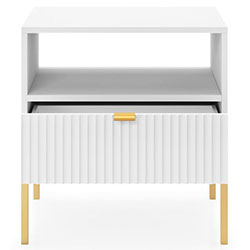 Фото Тумба приліжкова Нова / Nova 1Ш S54 Білий
