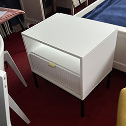 Фото Тумба приліжкова Нова / Nova 1Ш S54 Білий