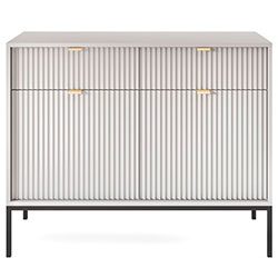 Комод Нова / Nova 2Д 2Ш KSZ104 Сірий