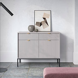 Фото Комод Нова / Nova 2Д 2Ш KSZ104 Сірий