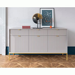 Фото Комод Нова / Nova 3Д 3Ш KSZ154 Сірий