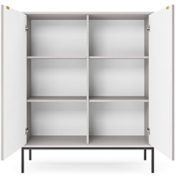 Фото Комод високий Нова / Nova 2Д K104 Сірий