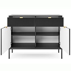 Фото Комод Нова / Nova 2Д 2Ш KSZ104 Чорний