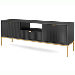 Фото Тумба під телевізор Нова / Nova 2Д 1Ш RTV154 Чорний