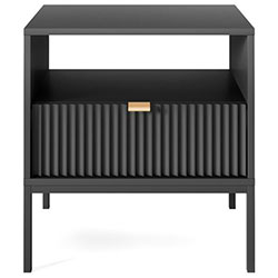 Тумба приліжкова Нова / Nova 1Ш S54 Чорний