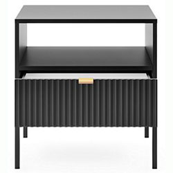 Фото Тумба приліжкова Нова / Nova 1Ш S54 Чорний