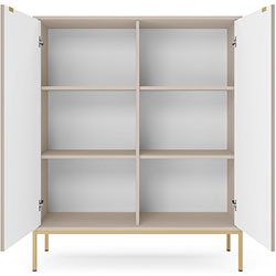 Фото Комод високий Нова / Nova 2Д K104 Кашемір