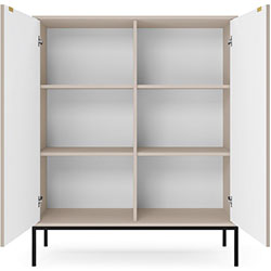 Фото Комод високий Нова / Nova 2Д K104 Кашемір