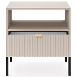 Тумба приліжкова Нова / Nova 1Ш S54 Кашемір