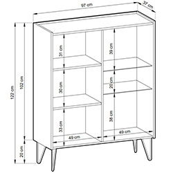 Фото Вітрина Гармоні / Harmony 2Д WT97