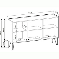 Фото Комод Гармоні / Harmony 3Д K144