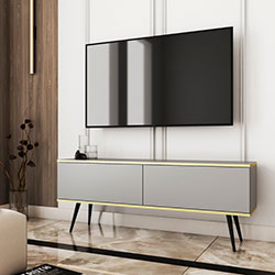 Фото Тумба під телевізор Оро / Oro 2Д RTV135 Сірий