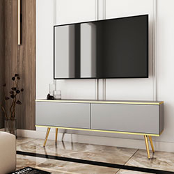 Фото Тумба під телевізор Оро / Oro 2Д RTV135 Сірий