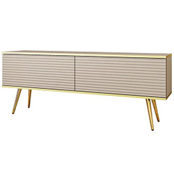 Фото Тумба під телевізор Оро / Oro 2Д RTV135 MDF Бежевий