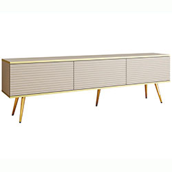 Фото Тумба під телевізор Оро / Oro 3Д RTV175 MDF Бежевий