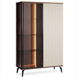 Фото Вітрина висока з підсвічуванням Вічі / Vici WT103 2Д