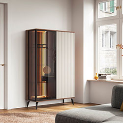 Фото Вітрина висока з підсвічуванням Вічі / Vici WT103 2Д