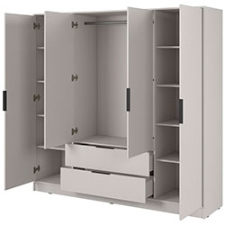 Фото Шафа для одягу Келлі / Kelly 4D Кашемір