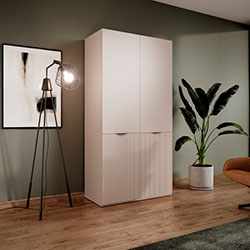 Фото Шафа для одягу Сендбокс / Sandbox NOVA 2Д Беж Пісочний